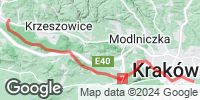 Track GPS Rajd rowerowy Kraków - Trzebinia 2009